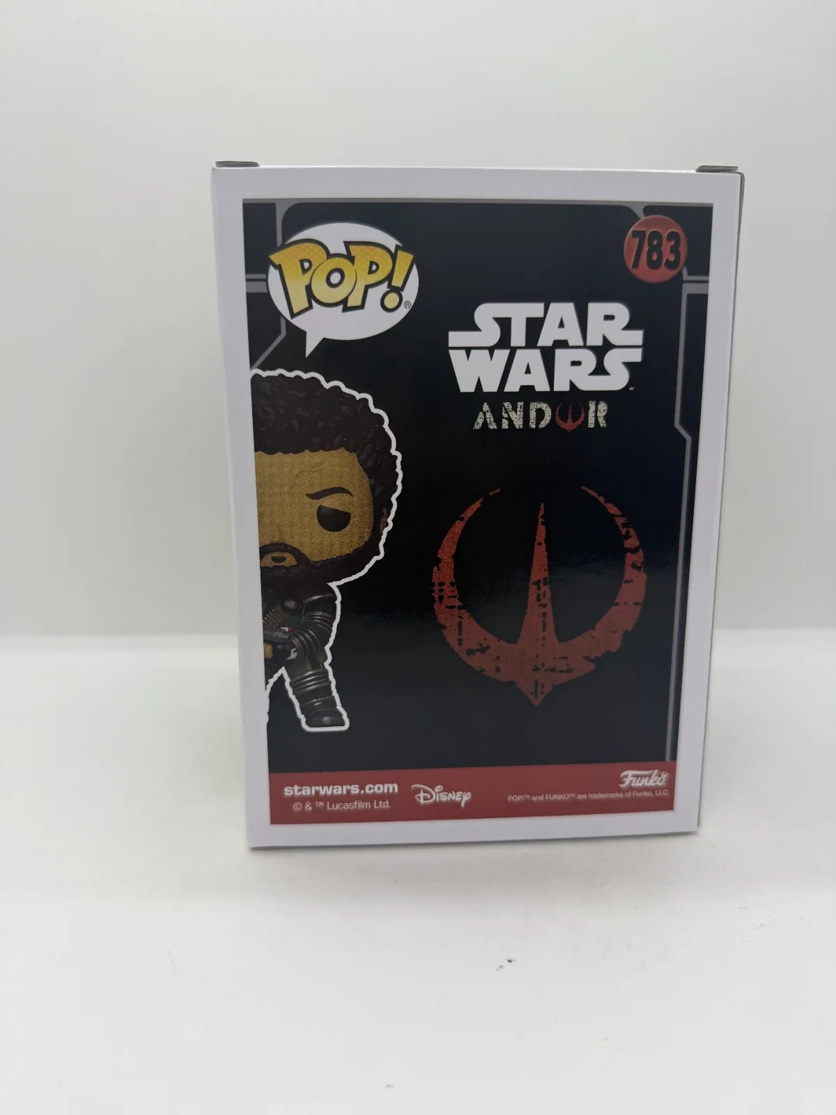 forest whitaker — Forest Whitaker Signed Star Wars Rogue One Saw Gerrera Funko Pop #783 SWAU, изображение 3