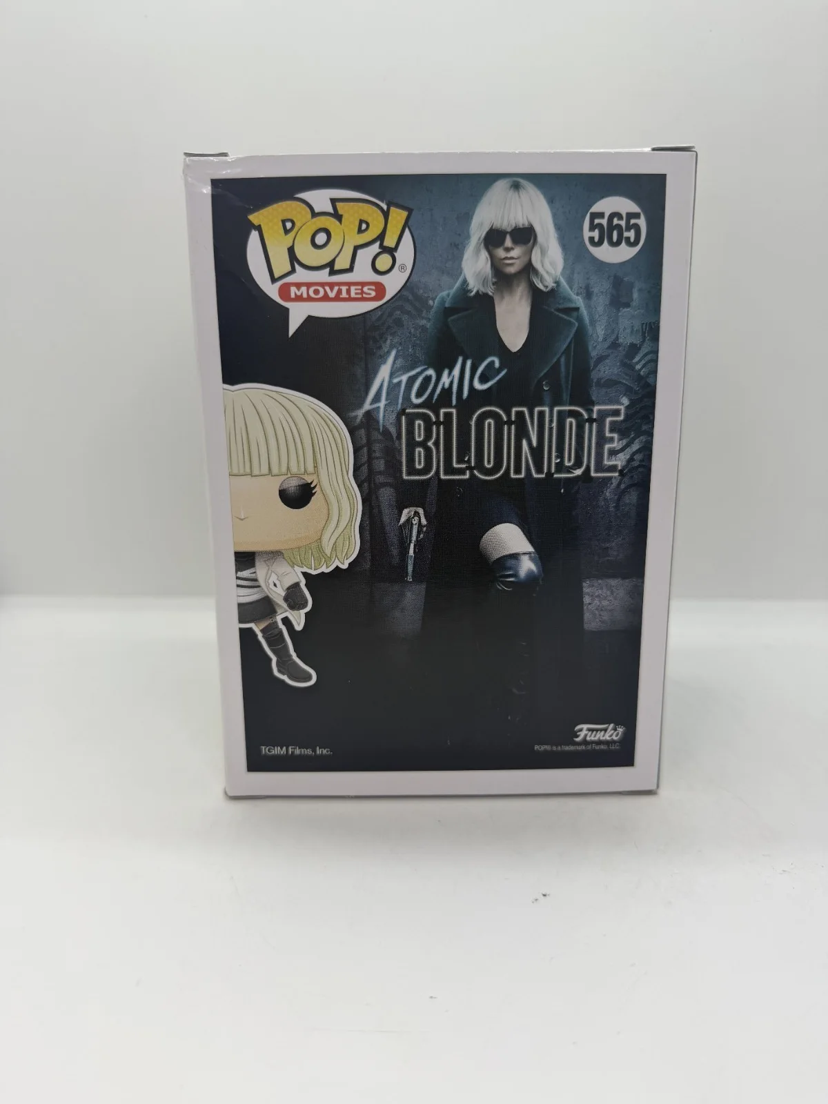 charlize theron — Charlize Theron Signed Atomic Blonde Lorraine Funko Pop #565 SWAU, изображение 3