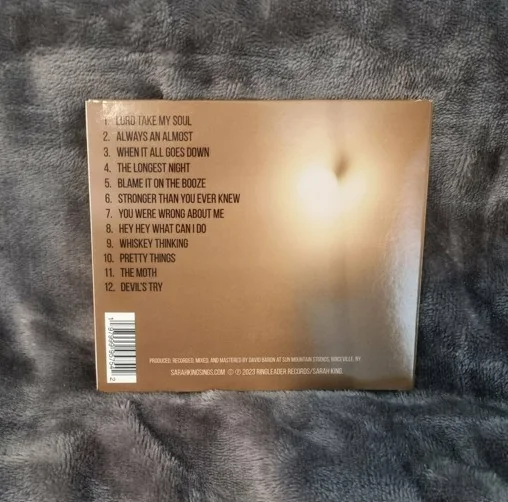 *Signed* SARAH KING - 'When It All Goes Down' [CD, 2024], image 3