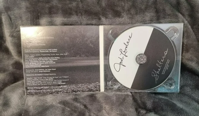 *Signed* JOSH LOVELACE - 'Shelters' [CD, 2024], image 4