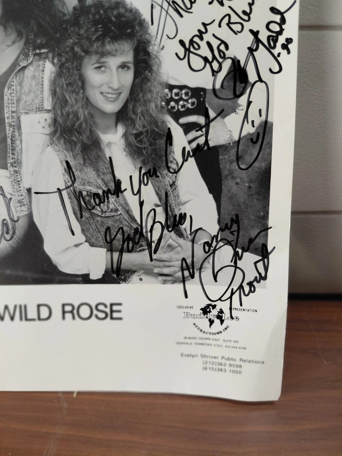 Wild Rose Band Autograph Photo Musician Signed star⭐️⭐️⭐️⭐️⭐️, изображение 2