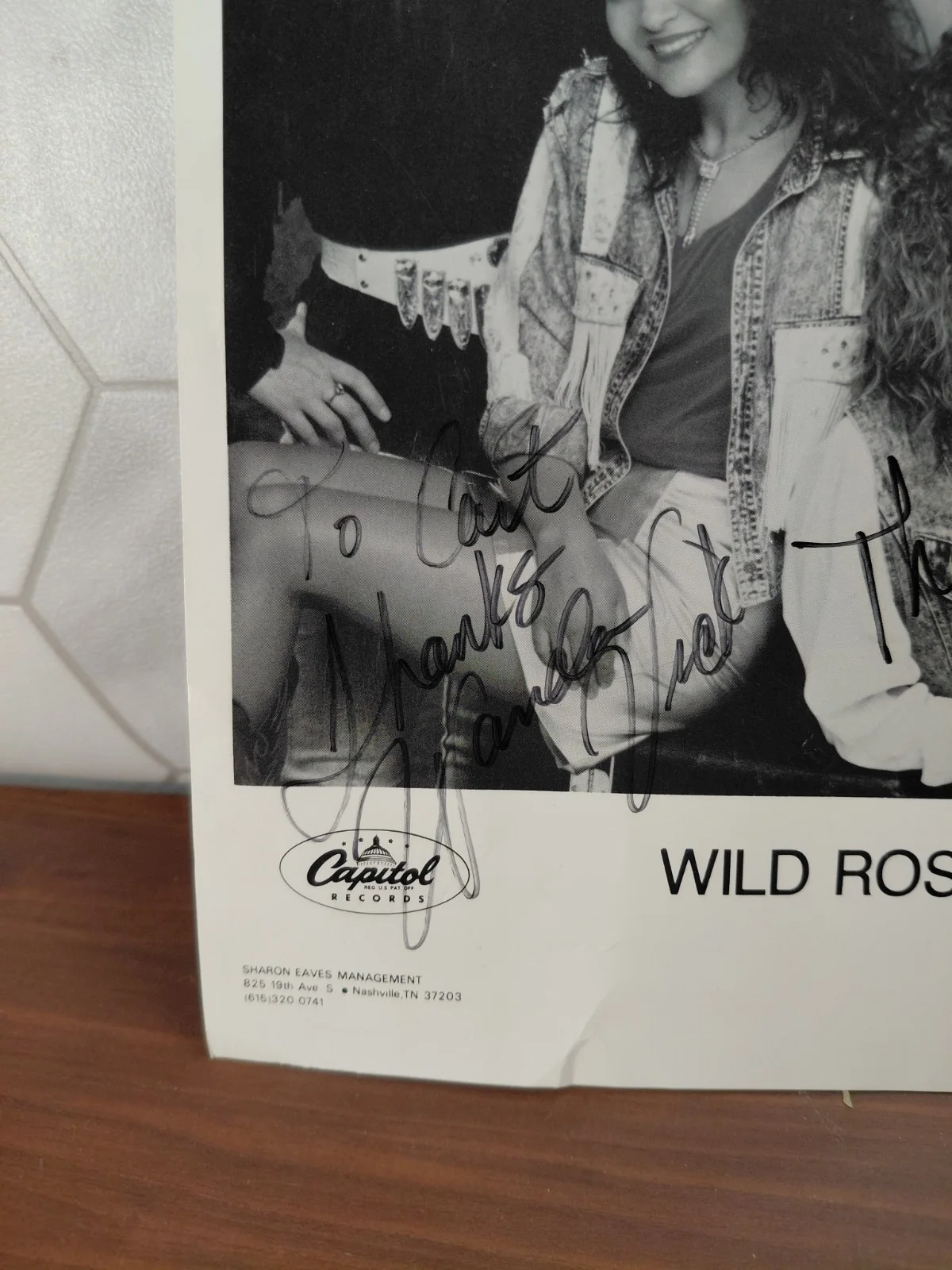 Wild Rose Band Autograph Photo Musician Signed star⭐️⭐️⭐️⭐️⭐️, изображение 5