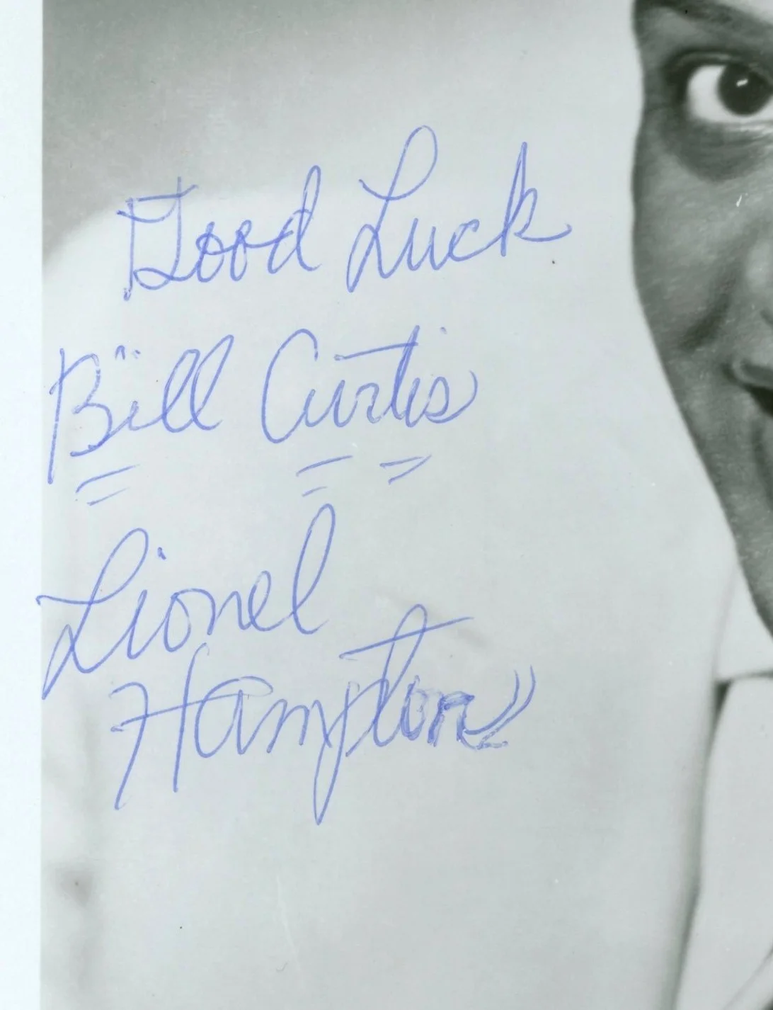 Lionel Hampton Signed Photo, image 2