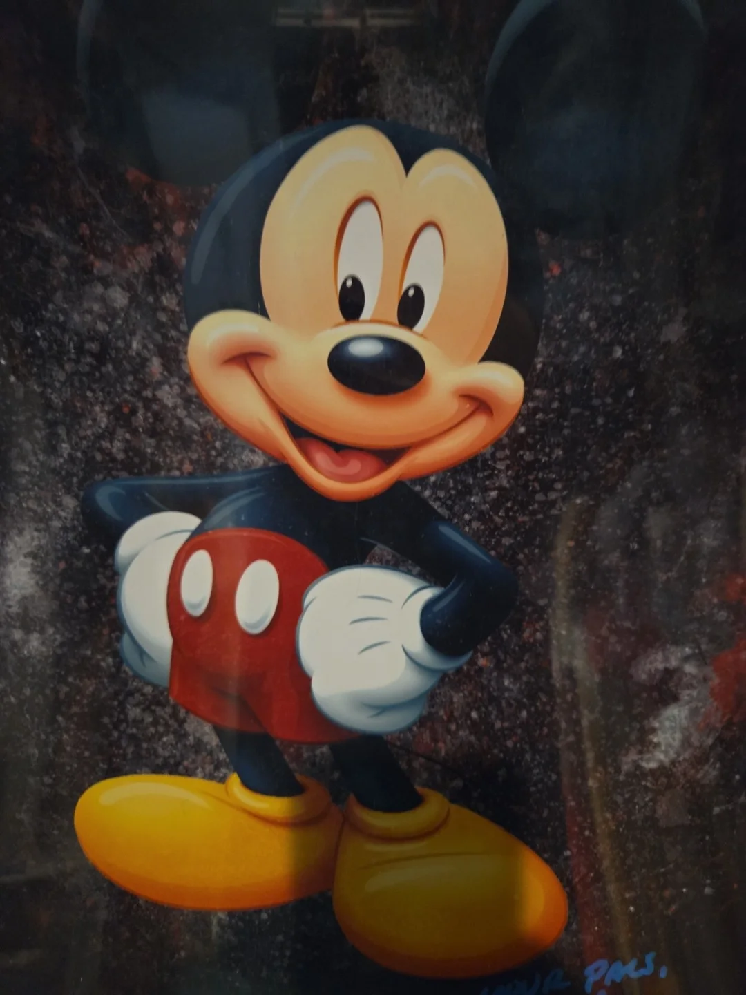 Bret Iwan — Bret Iwan Signed Autographed 16x20 Mickey Mouse Disney Tristar JSA COA Inscribe, изображение 4
