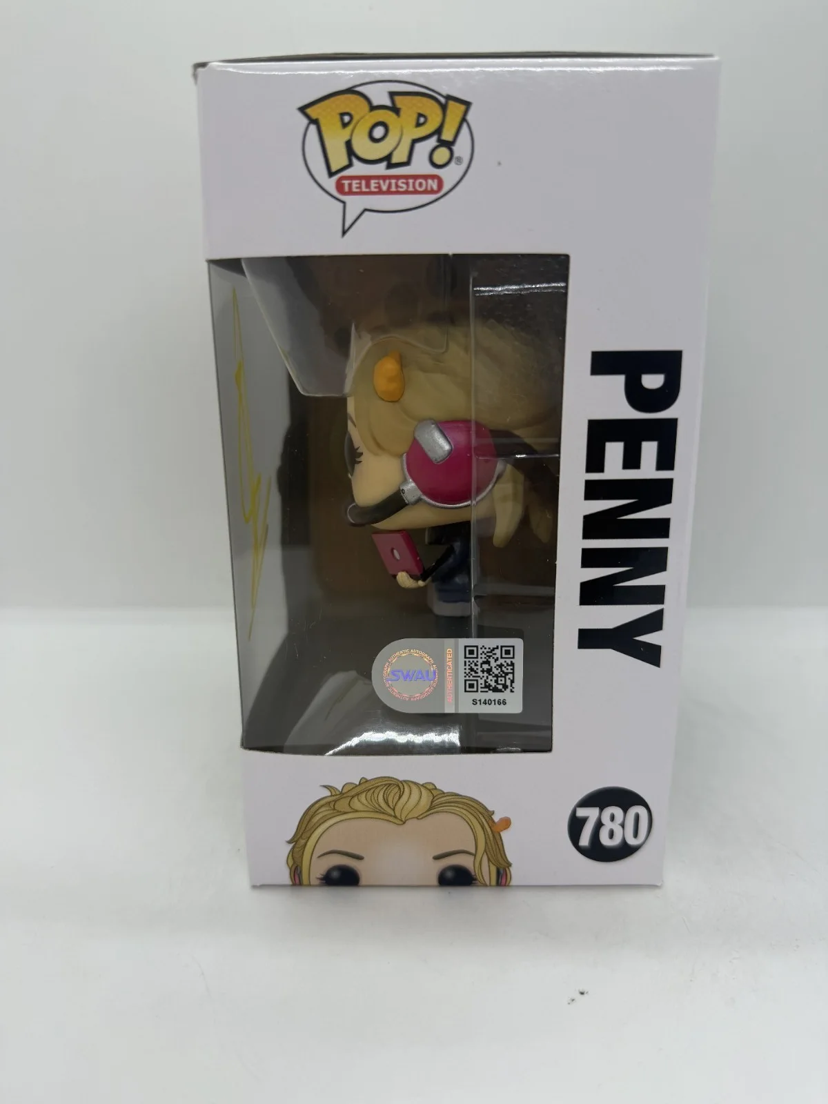 kaley cuoco — Kaley Cuoco Signed The Big Bang Theory Penny Funko Pop #780 SWAU, image 2