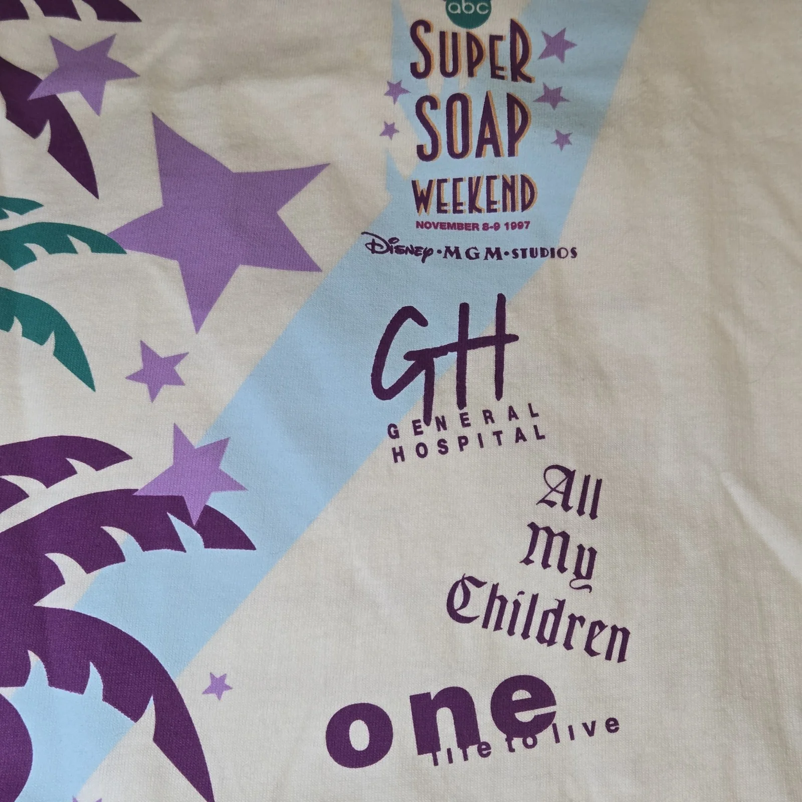 Laura Hoffman, Kevin Stapleton — One Life To Live Laura Koffman & Kevin Stapleton Signed Shirt 1997 Super Soap, изображение 5