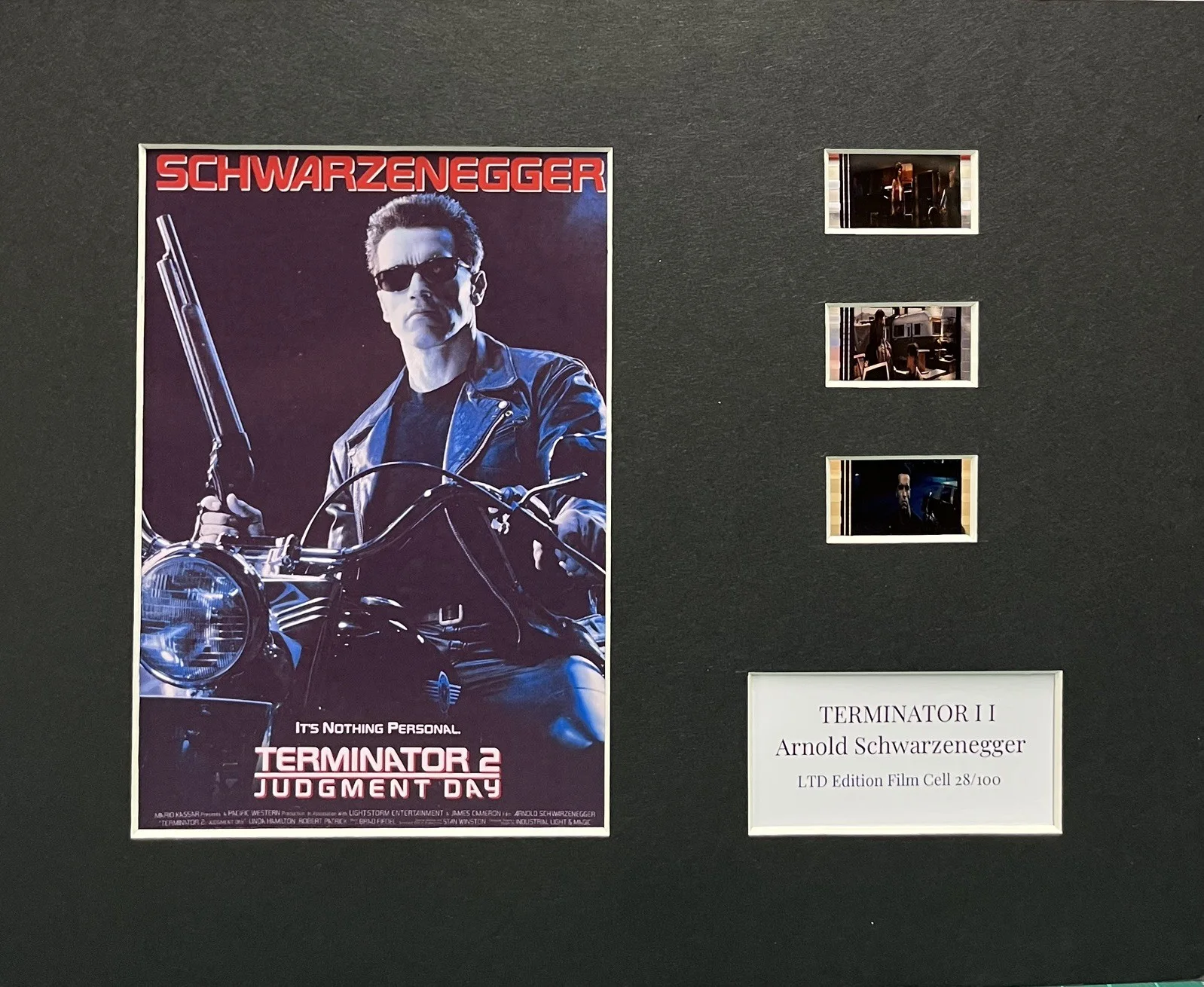 TERMINATOR. 3. The Rise Of The Machines . 35mm Film Cell Mounted Display, изображение 2