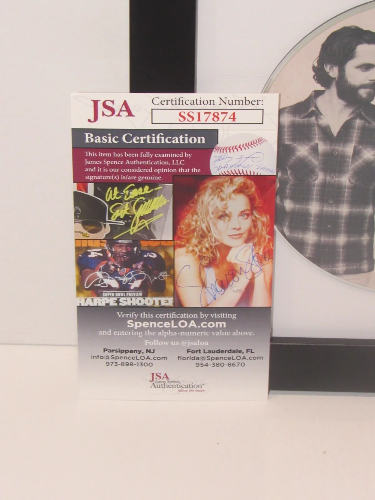 Thomas Rhett Hand Signed Autographed Country Again Framed CD JSA COA, image 3
