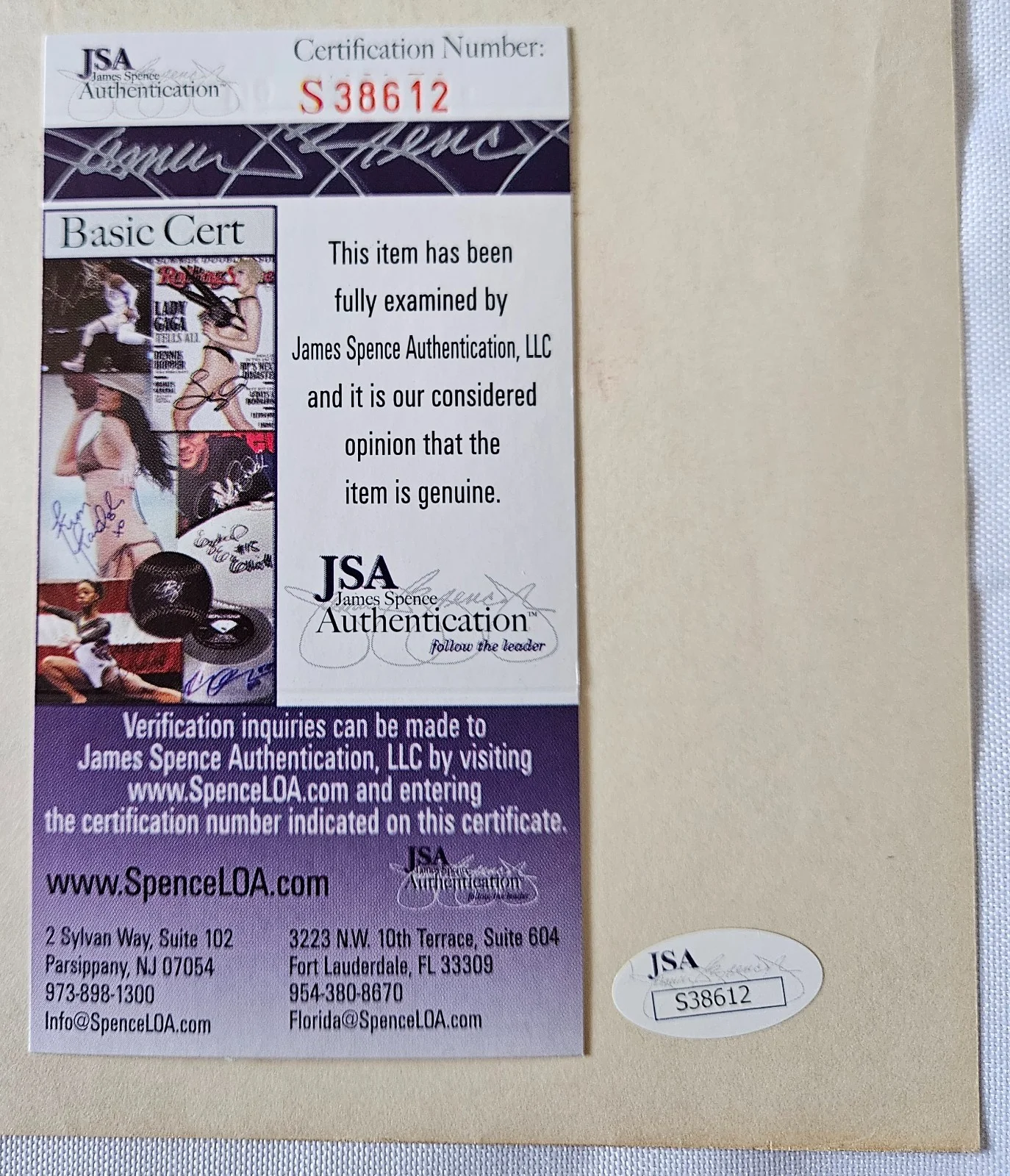 Eve Arden — Eve Arden Signed "Our Miss Brooks" 14x36 Original Movie Poster w/ JSA COA, изображение 3