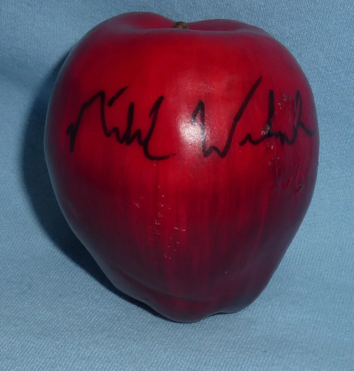 Michael Welch — Michael Welch Signed Twilight Toy Apple PSA/DNA COA Mike New Moom Eclipse Auto'd, image 3