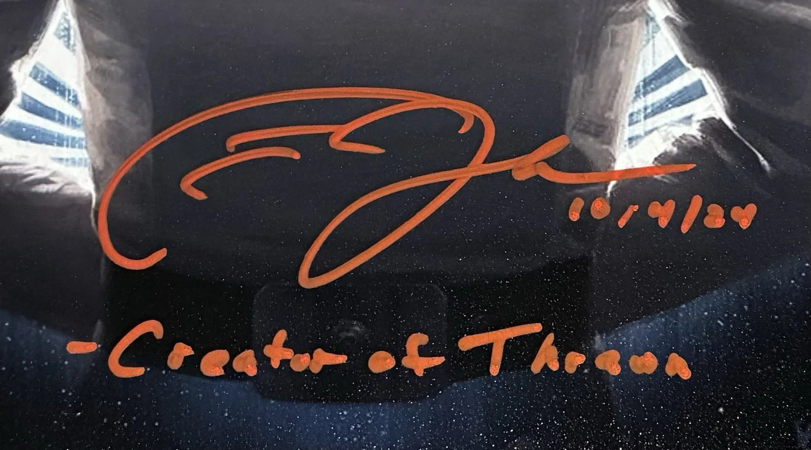 Timothy Zahn — Timothy Zahn Signed Thrawn 8x10 Photo Star Wars Beckett BAS, изображение 2