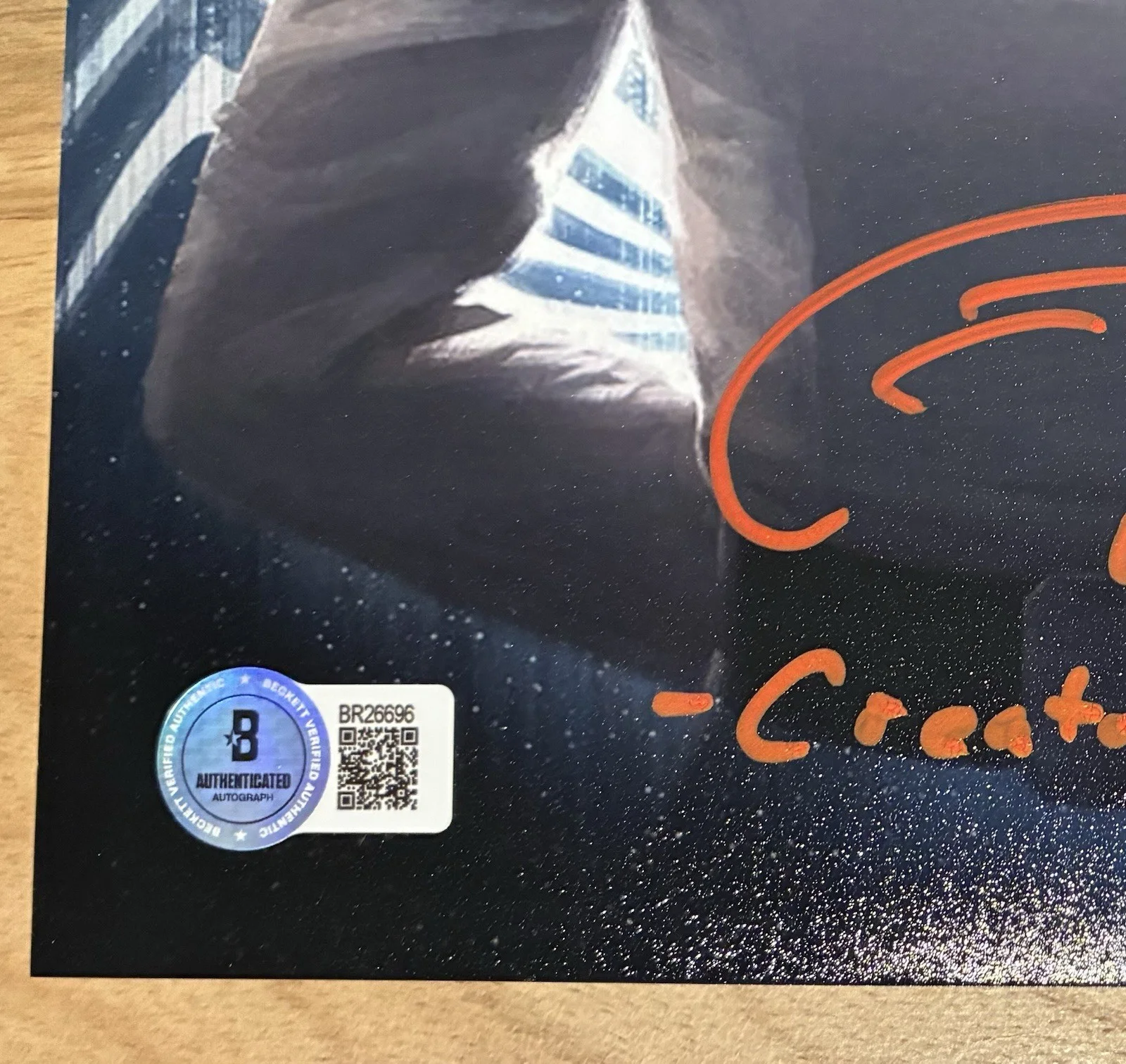 Timothy Zahn — Timothy Zahn Signed Thrawn 8x10 Photo Star Wars Beckett BAS, изображение 3