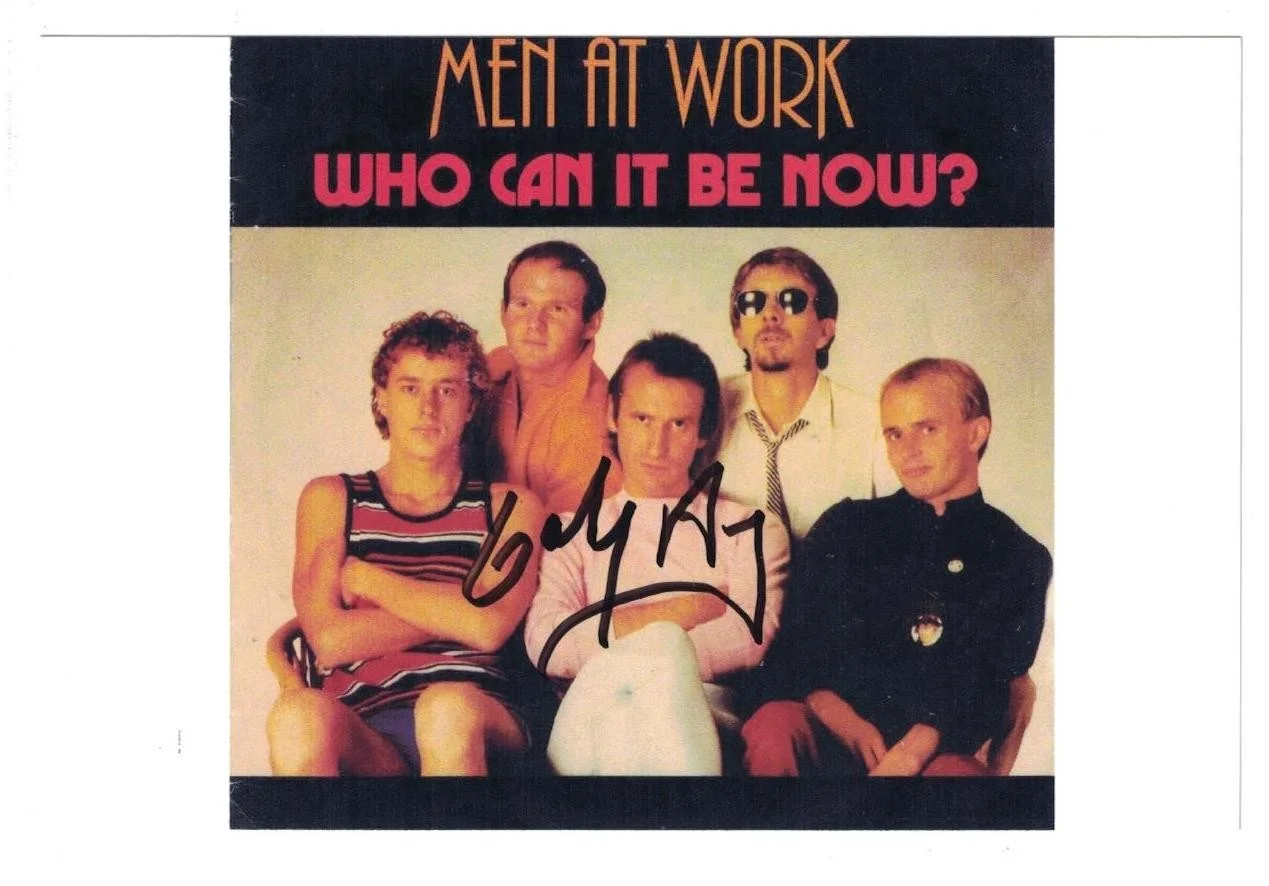 Colin Hay — Colin Hay Signed Autographed 4 x 6 Photo Musician Singer Men At Work C
