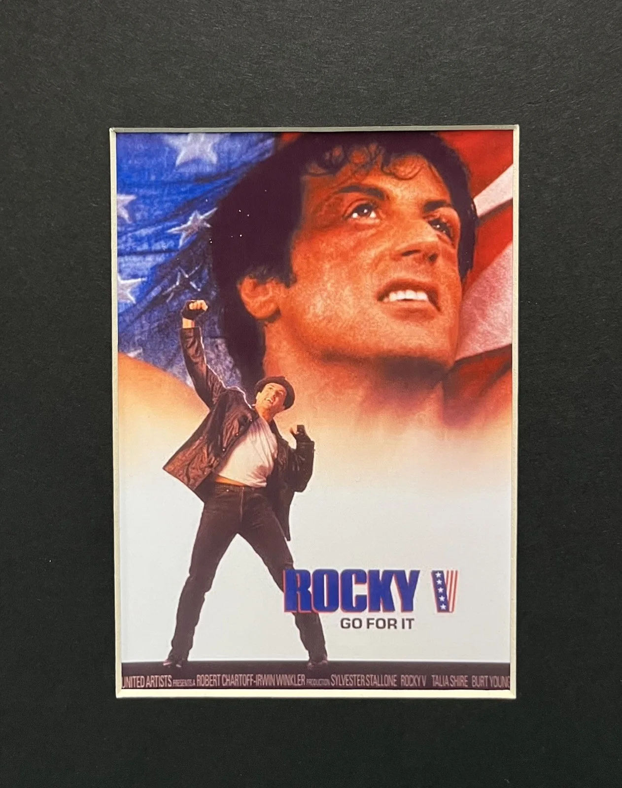 ROCKY 5. 35mm Film Cell MOUNTED DISPLAY, image 3