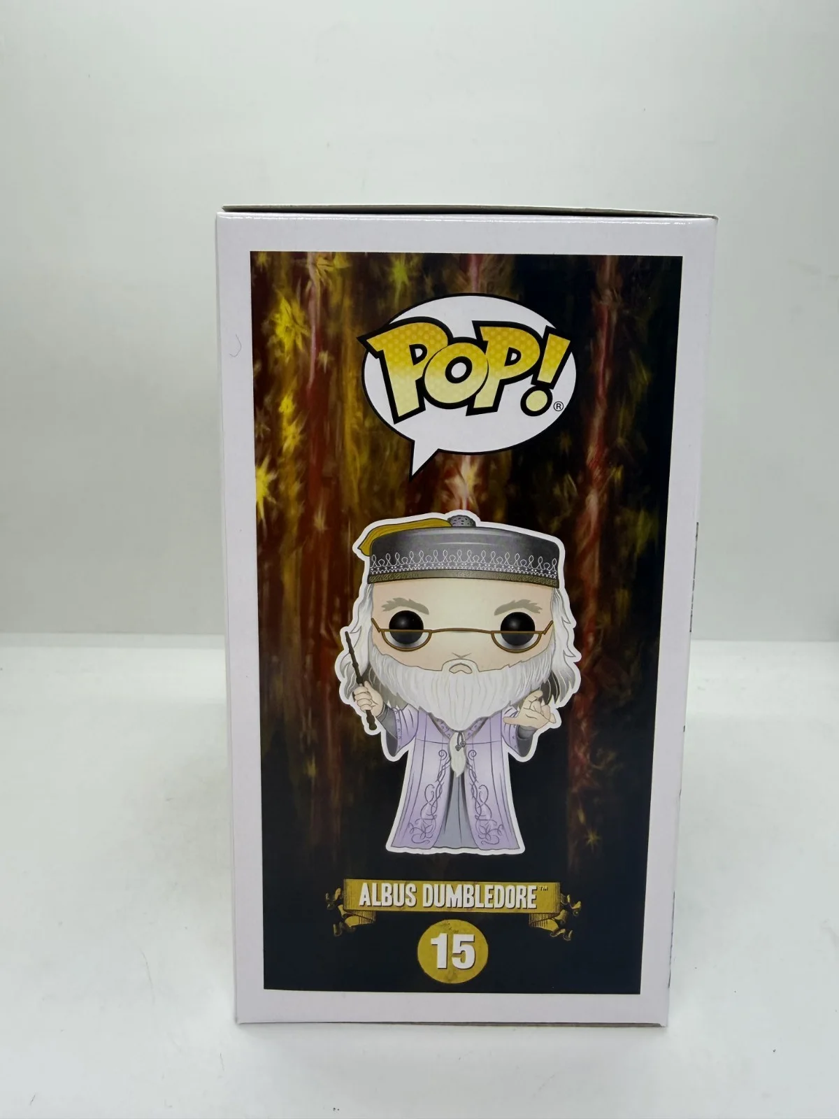 john lithgow — John Lithgow Signed Harry Potter Albus Dumbledore Funko Pop #04 SWAU #2, image 4
