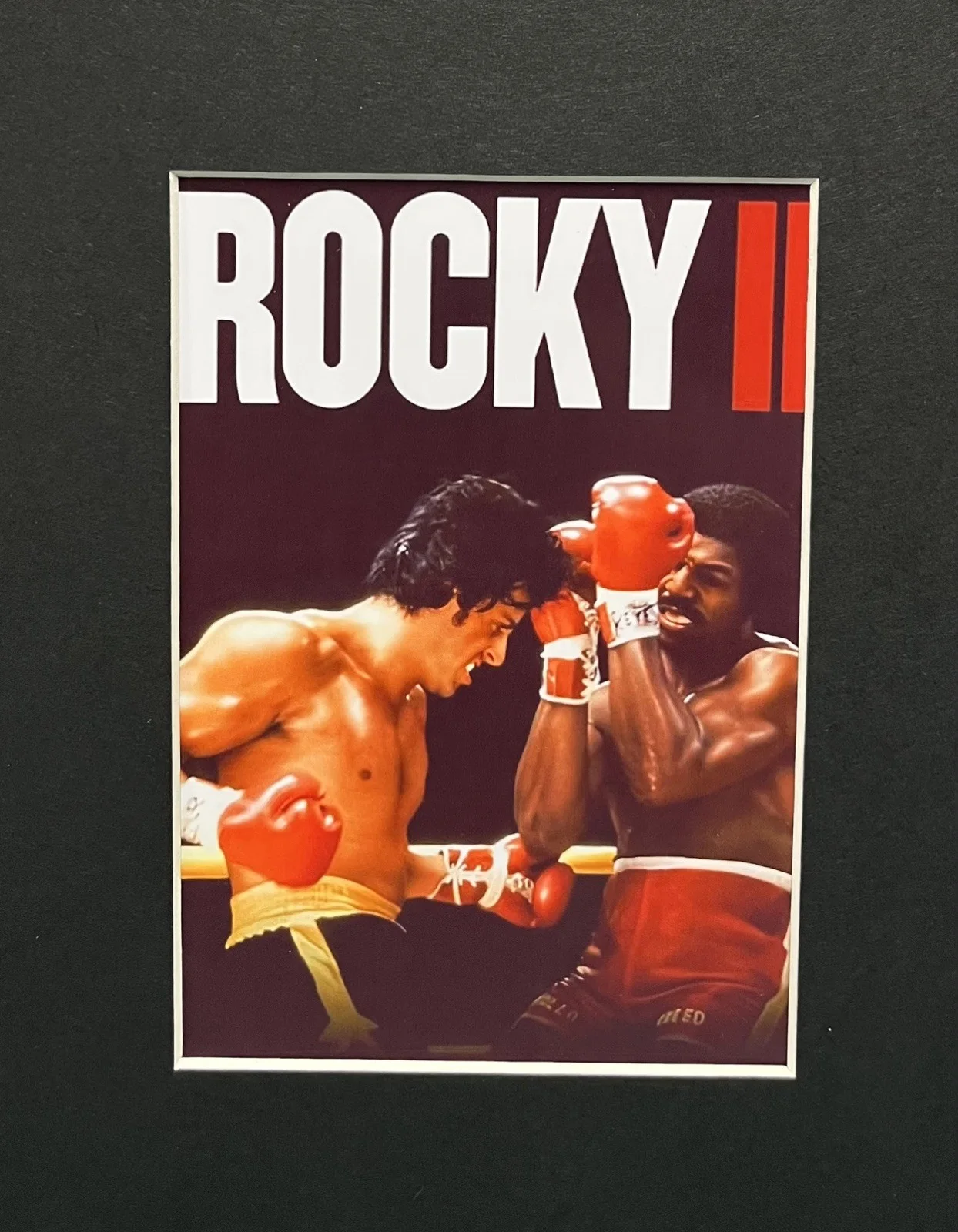 ROCKY l l. 35mm Film Cell MOUNTED DISPLAY, image 2