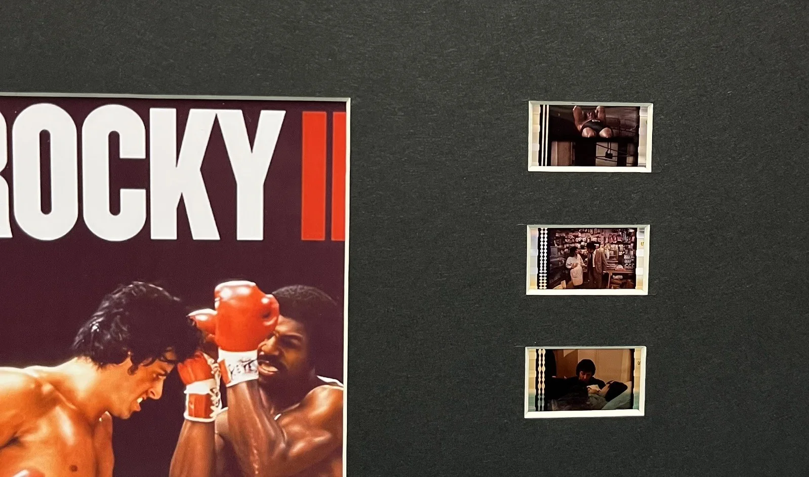 ROCKY l l. 35mm Film Cell MOUNTED DISPLAY, image 3
