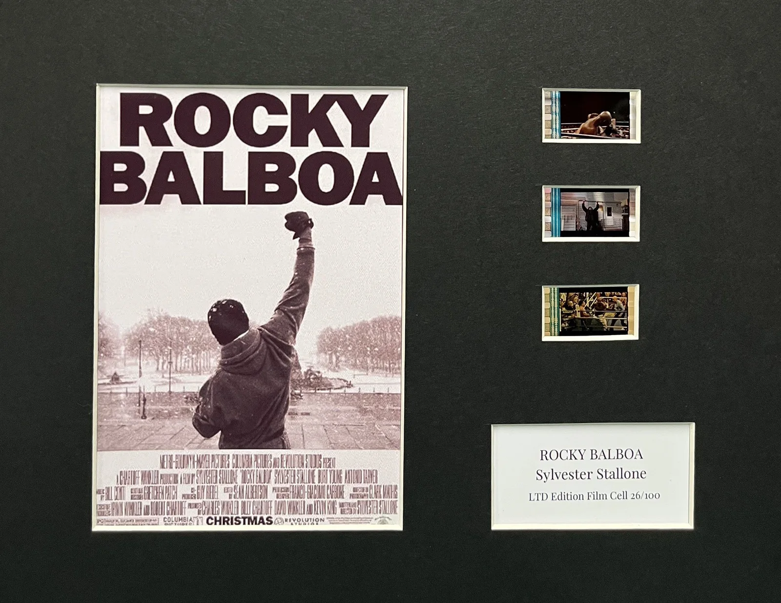 ROCKY BALBOA. 35mm Film Cell MOUNTED DISPLAY, image 2