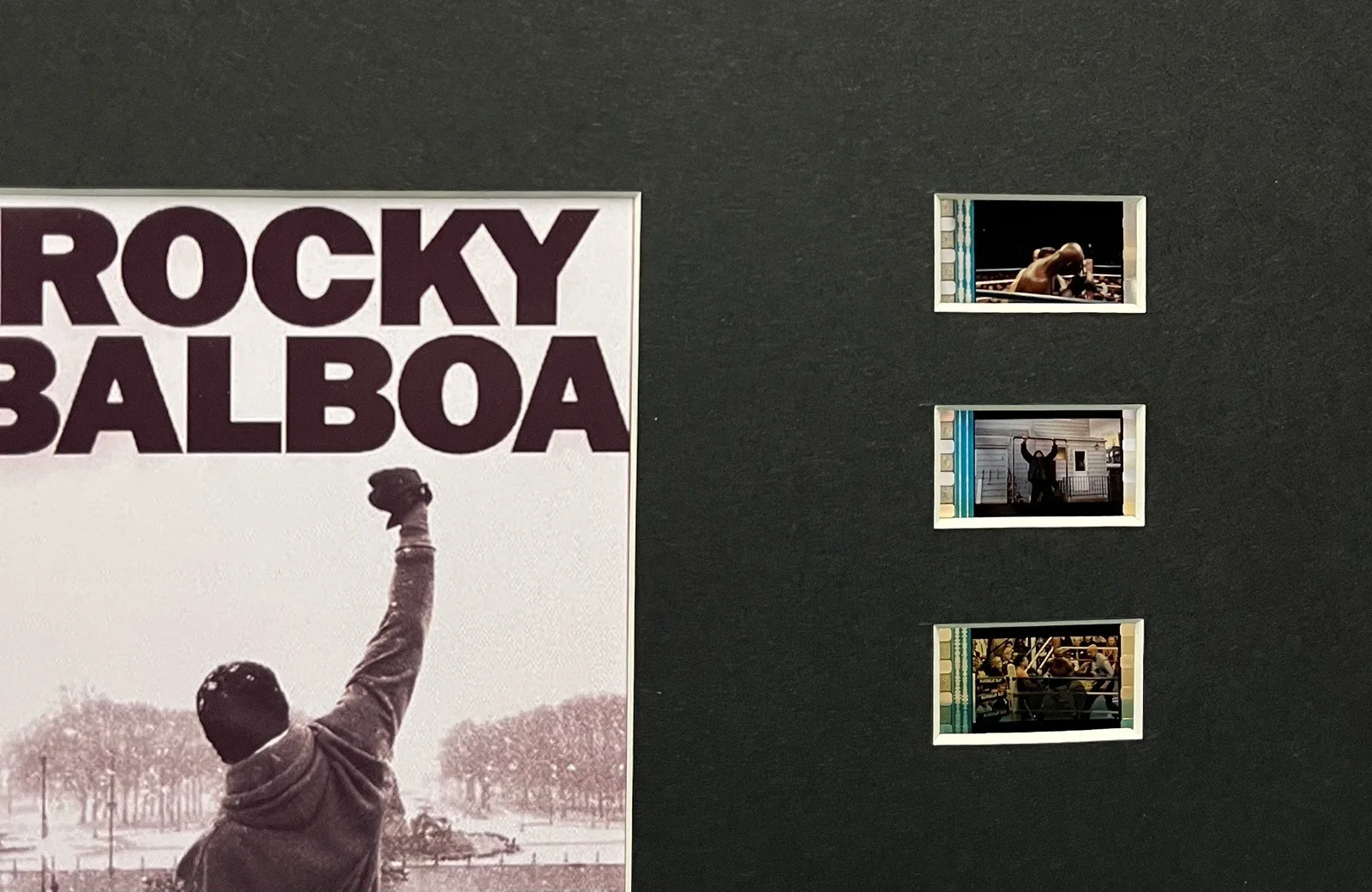 ROCKY BALBOA. 35mm Film Cell MOUNTED DISPLAY, image 3