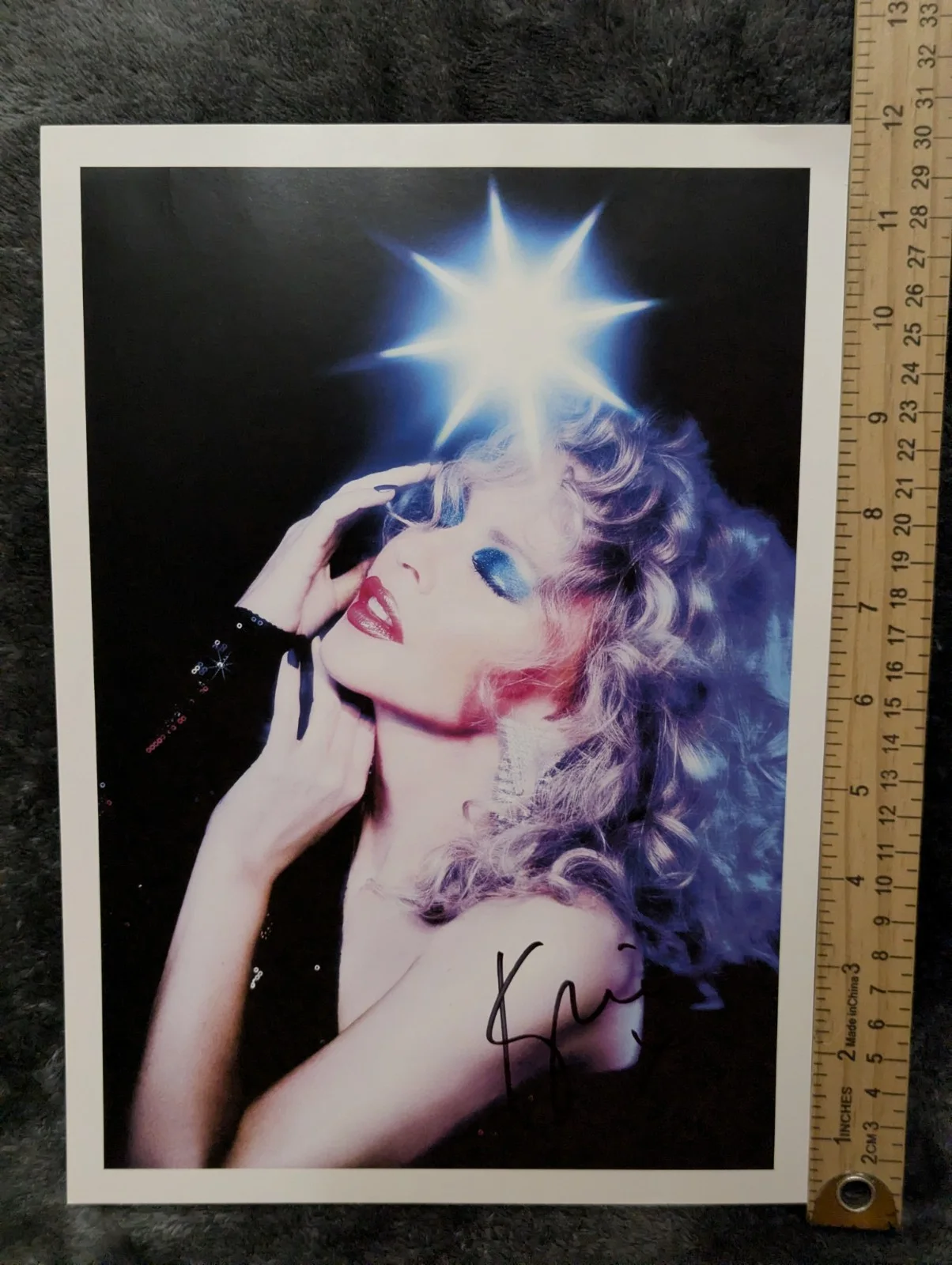 SIGNED Kylie Minogue - Disco A4 AUTOGRAPHED Fine Art Photo Print Christmas Xmas, изображение 4