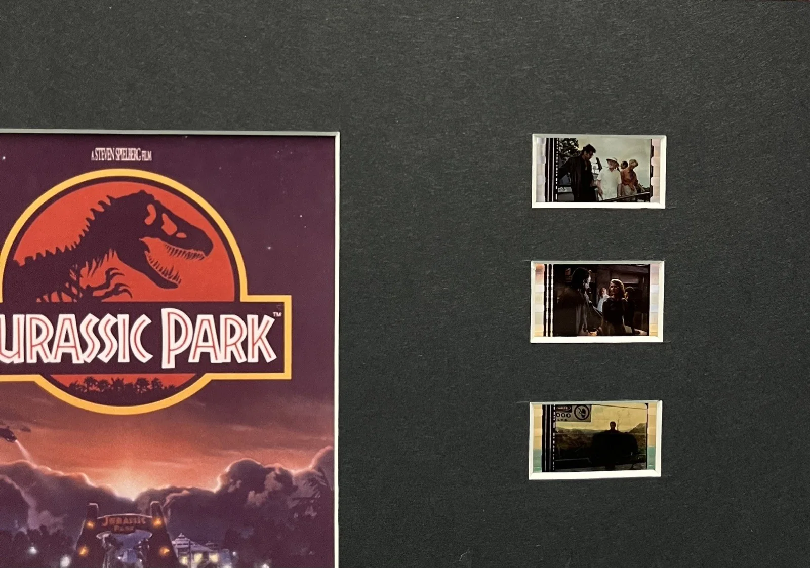 Jurassic Park. 35mm Film Cell Mounted Display, изображение 2
