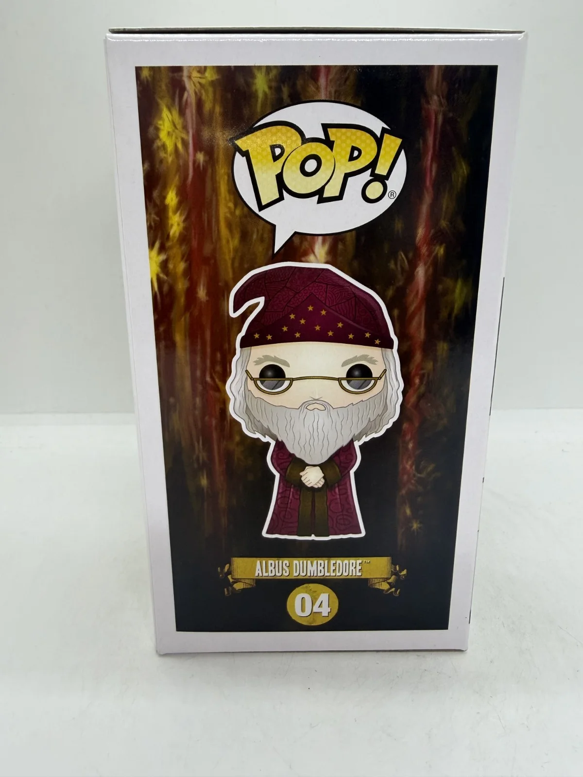 john lithgow — John Lithgow Signed Harry Potter Albus Dumbledore Funko Pop #04 SWAU, image 4