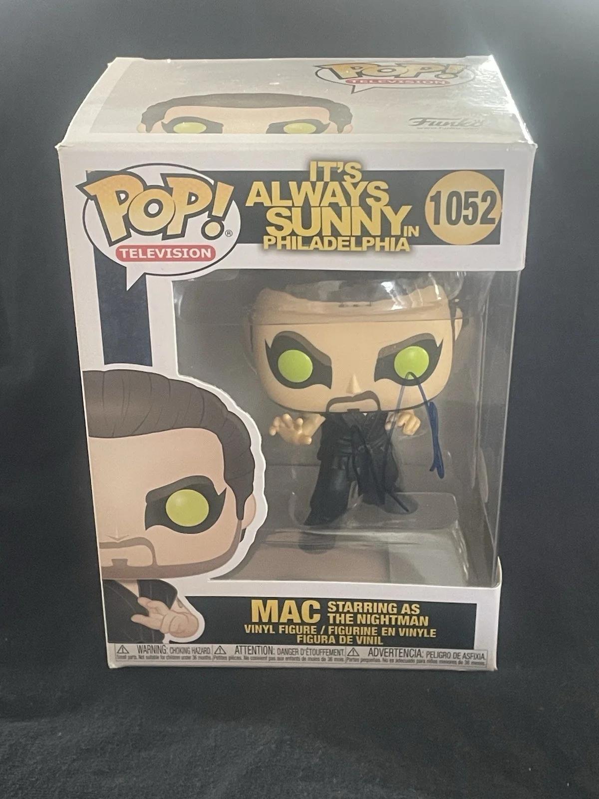 Rob McElhenney Signed Mac Funko POP JSA COA Autographed Always Sunny #1052, image 5