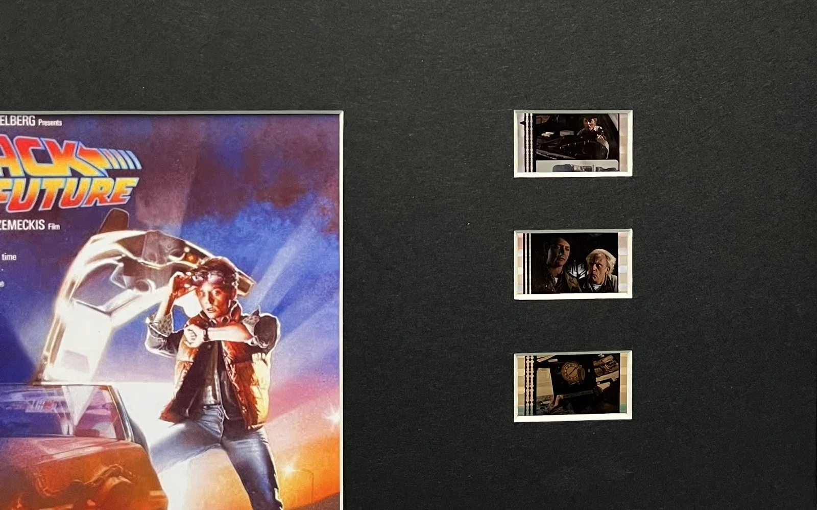 BACK TO THE FUTURE 1. 35mm Film Cell MOUNTED Display, image 2