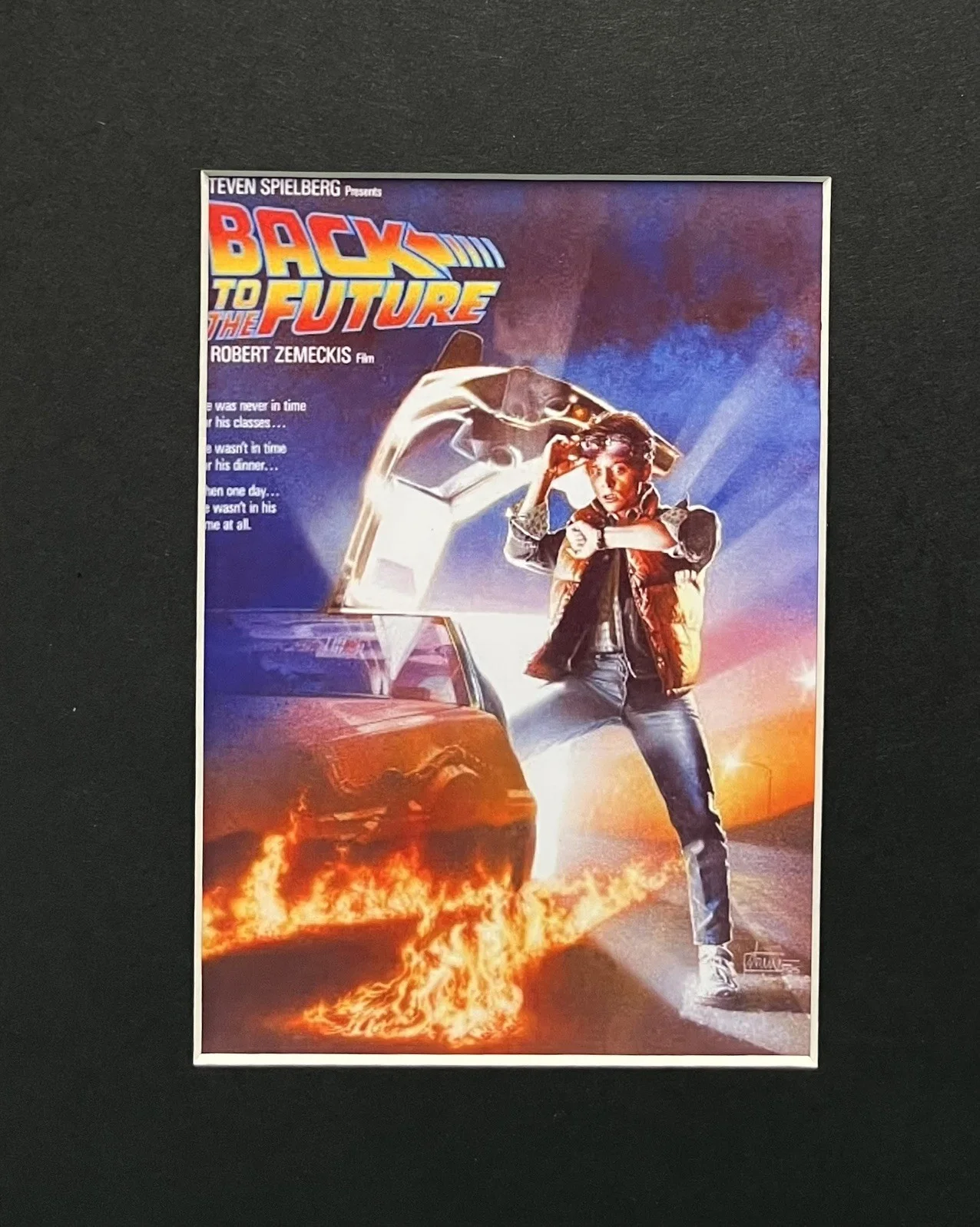 BACK TO THE FUTURE 1. 35mm Film Cell MOUNTED Display, image 3
