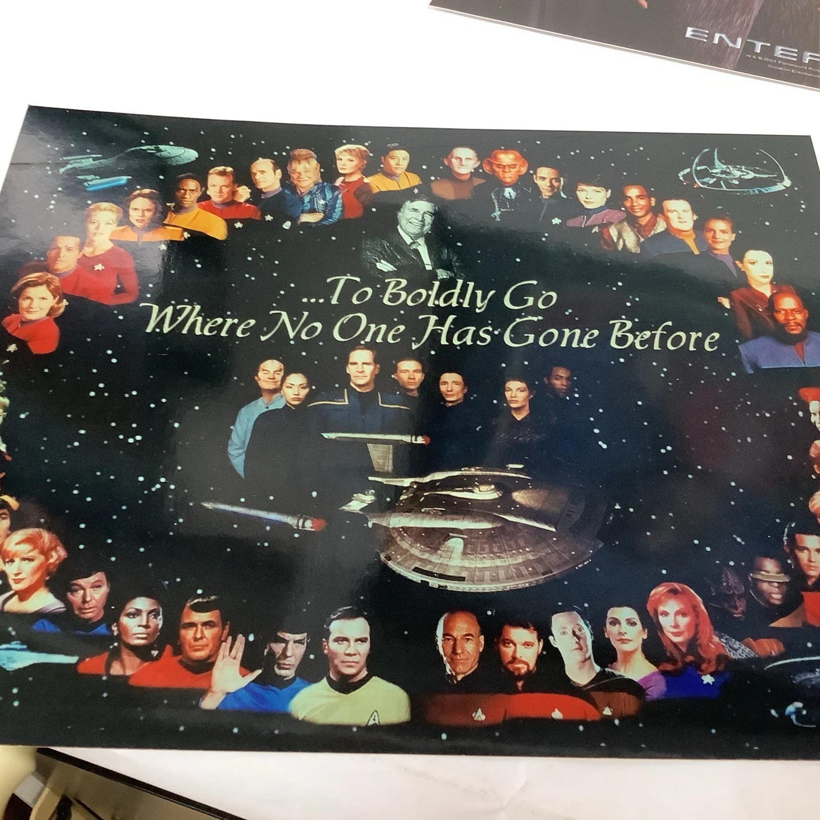 Star Trek Misc 8x10 Press Photo (Not Autographed) Borg Deep Space Enterprise X 6, изображение 2