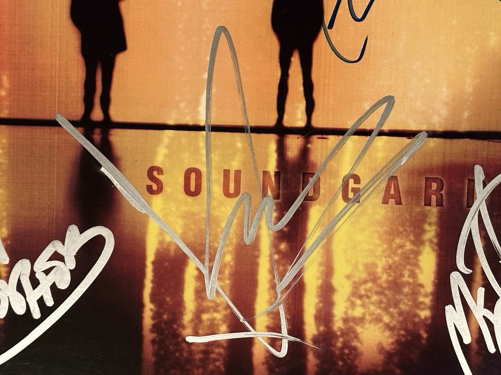 Soundgarden Signed X 4 Down On The Upside 12” Vinyl Record JSA LOA Chris Cornell, image 2
