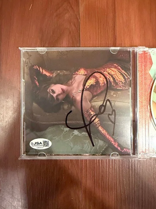 Taylor Swift signed autographed The Life Of A Show Girl CD Photo 2 JSA COA, изображение 2