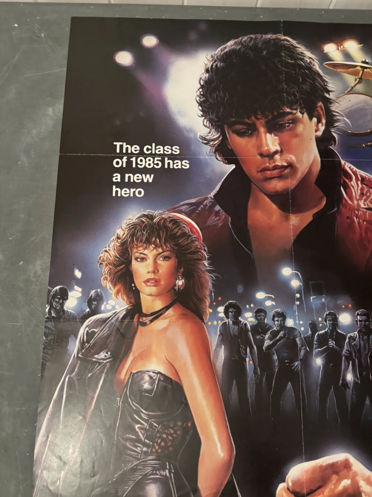 Street Hero Original Video Shop VHS Poster 1984 Rare, изображение 2