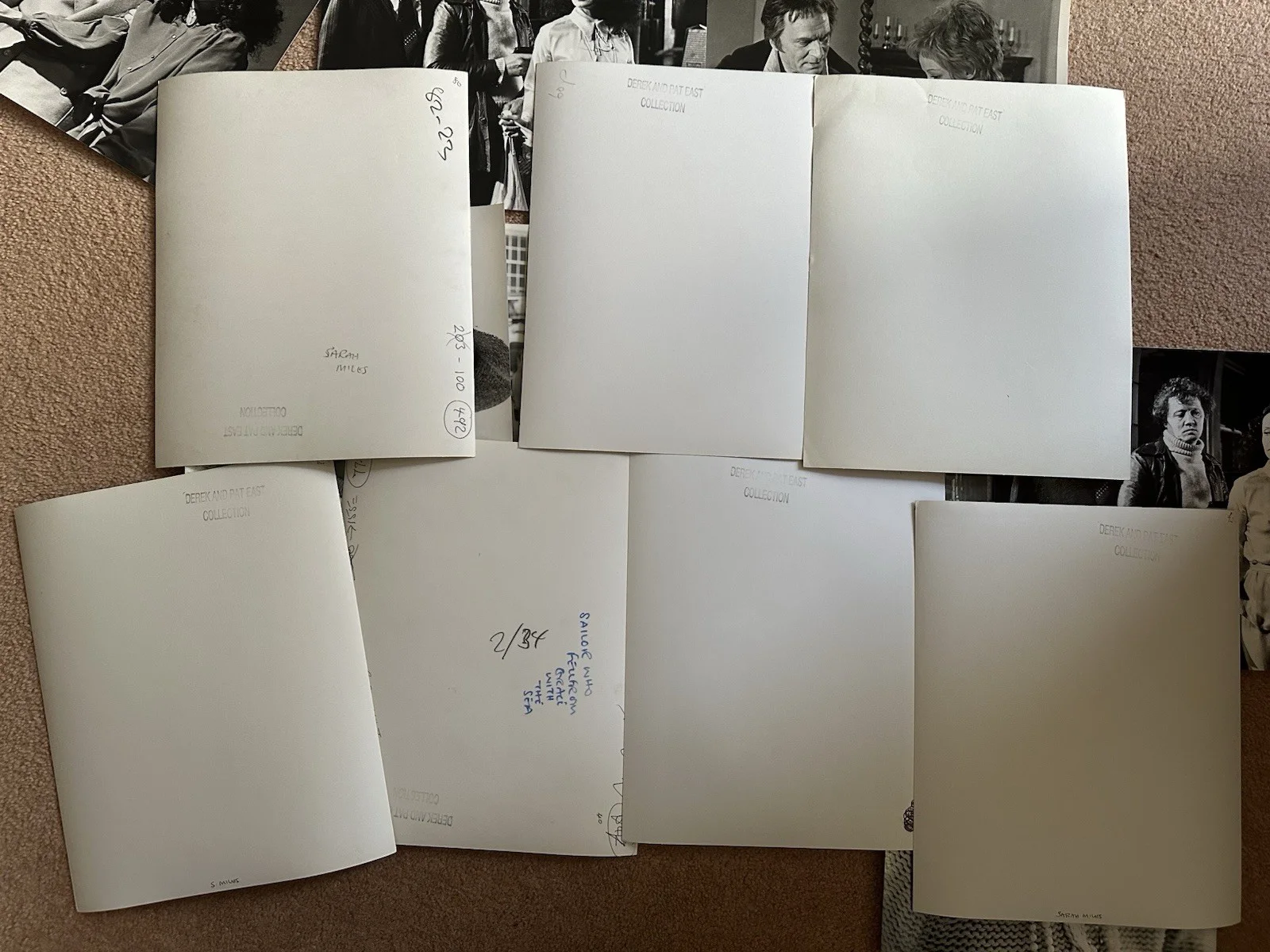 SARAH MILES : COLLECTION OF 15 PHOTOGRAPHS OLIVER REED/KRISTOFFERSON/ROB MITCHUM, изображение 5