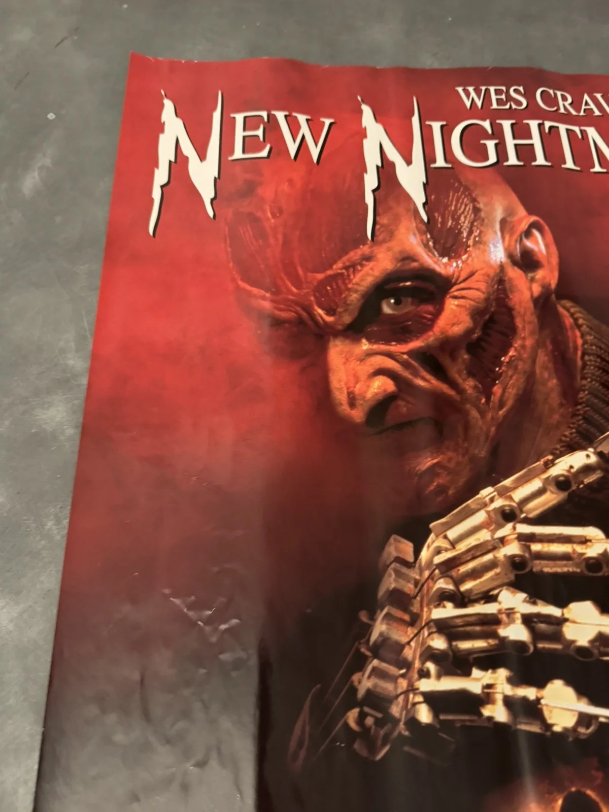 New Nightmare on Elm Street Original Video Shop VHS Poster 1995 Rare, изображение 3