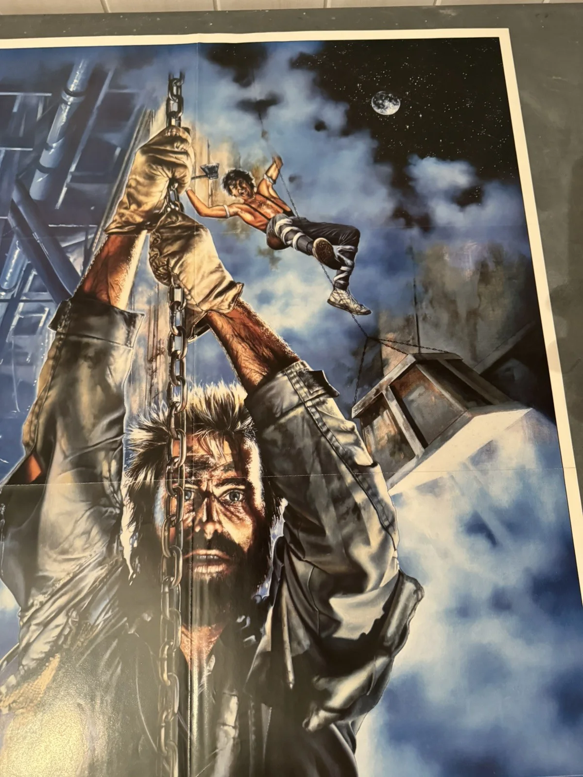 Survivor Original Video Shop VHS Poster 1987 Rare, изображение 2