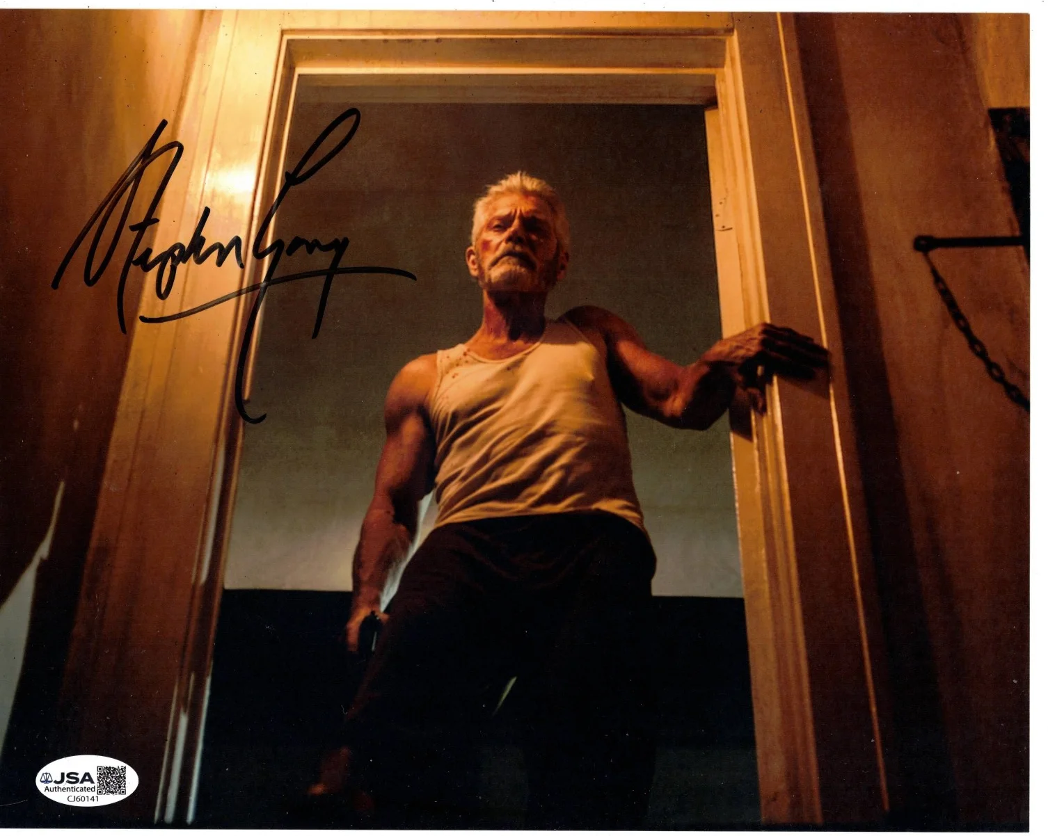 Stephen Lang Signed 8x10 "Don't Breathe" Photo Autographed, Blind Man, JSA COA, image 2