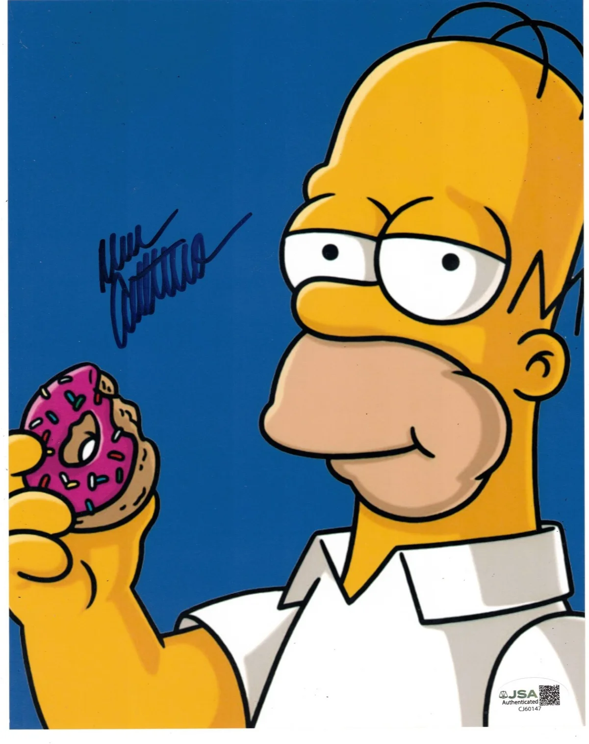 Dan Castellaneta Signed 8x10 "The Simpsons" Photo Autograph, Homer, JSA COA, image 2