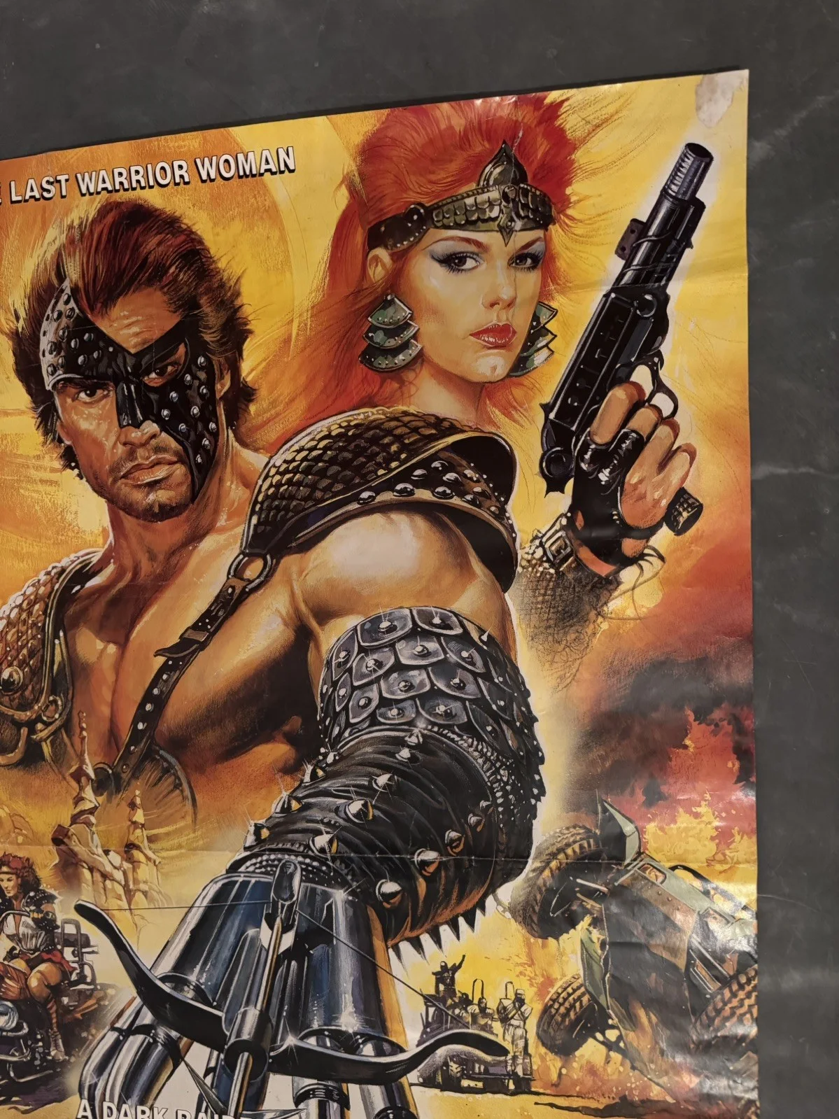 Land Of Doom Rare Original Video Shop VHS Poster 1986, изображение 2