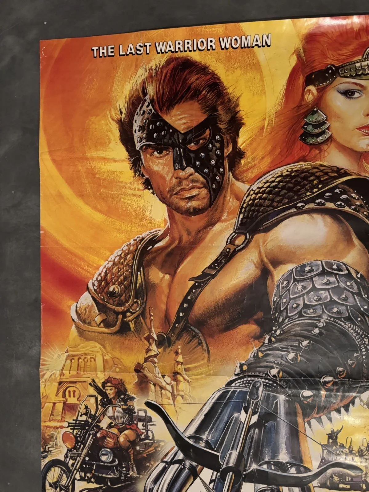 Land Of Doom Rare Original Video Shop VHS Poster 1986, изображение 3