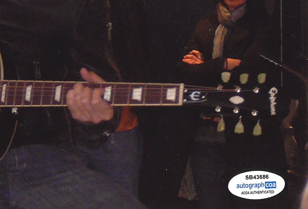 BRIAN AUBERT — Brian Aubert signed "SILVERSUN PICKUPS" 8x10 Photo a PROOF Panic Switch ACOA COA, image 5