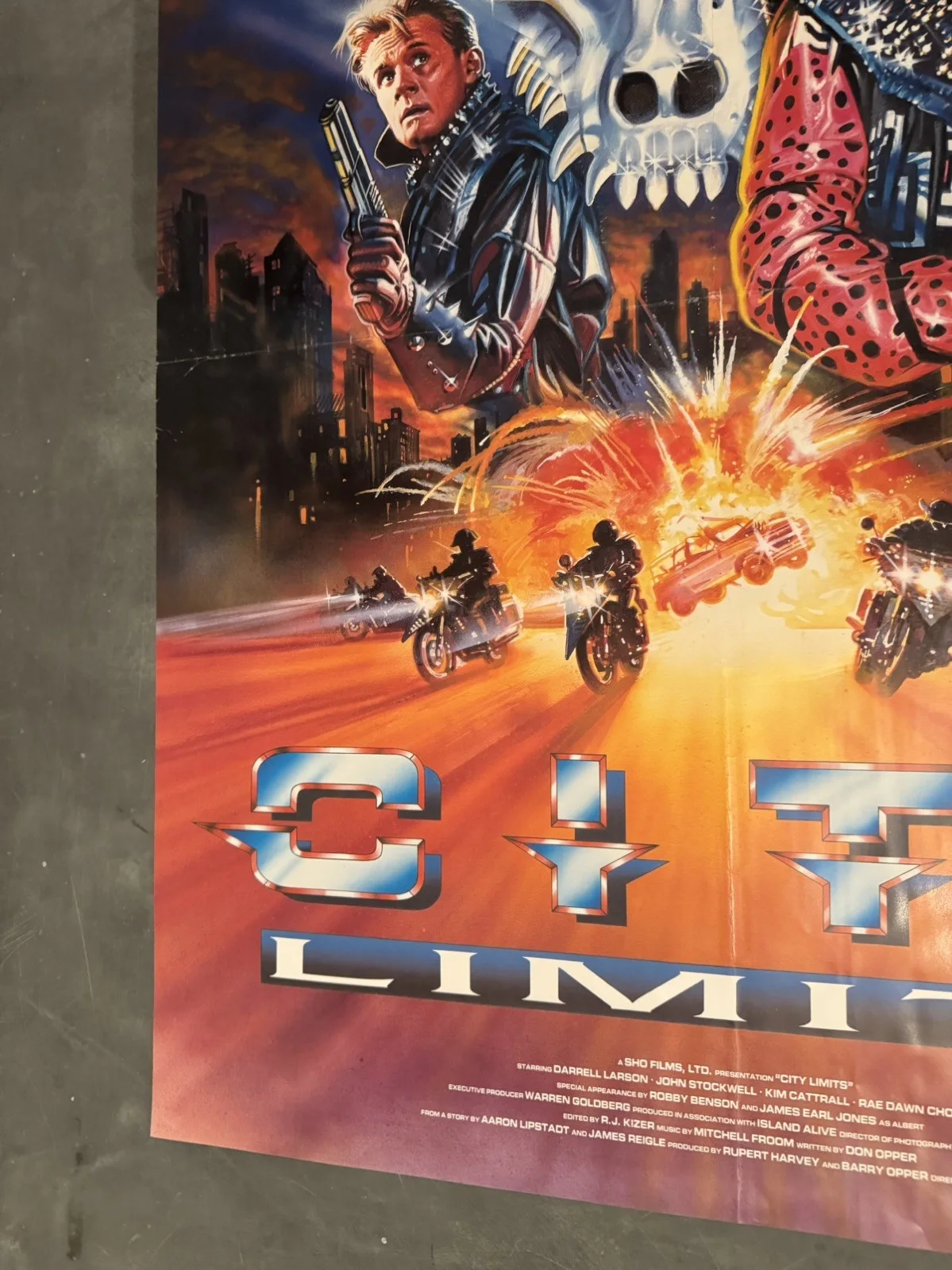 City Limits Original Video Shop VHS Poster 1984, image 5