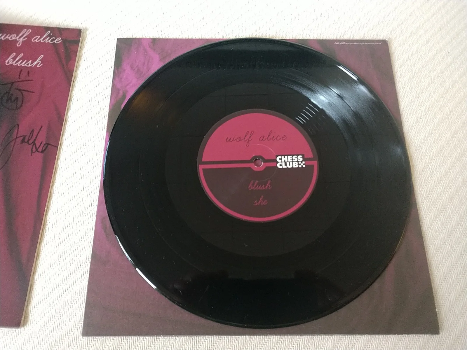 Wolf Alice Blush Signed 2013 10" E.P. Rare OOP! PSA LOA, image 5
