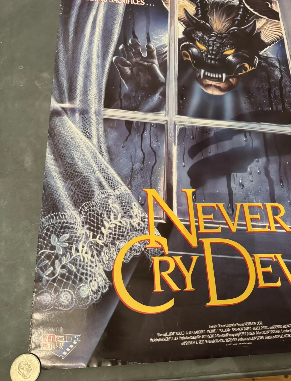 Never Cry Devil Original Video Shop VHS Poster 1989, image 5