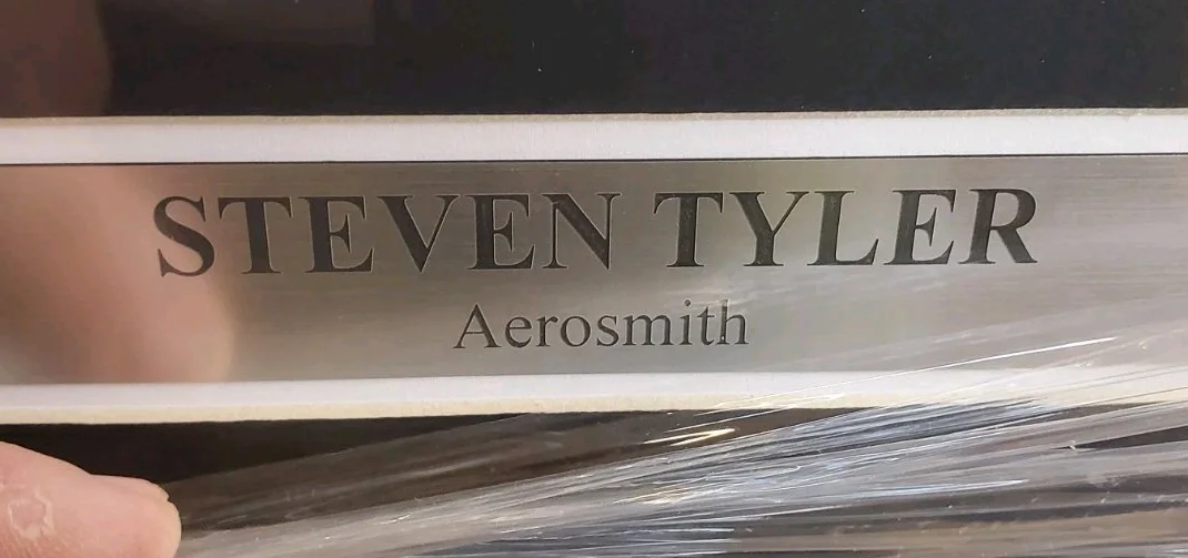NICE FRAMED & MATTED Aerosmith Steven Tyler Autographed 11x14 Photo PSA COA Band, изображение 4