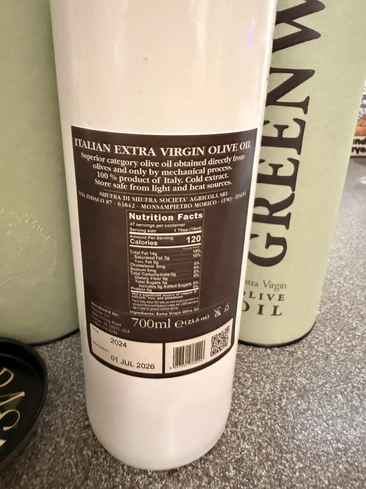 Radiohead Johnny Greenwood Signed Olive Oil Shufra Di Shufra SOLD OUT, изображение 2
