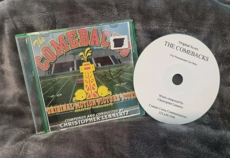 *SIGNED* 'The Comebacks' - Christopher Lennertz [OST PROMO CD] (2007), image 3