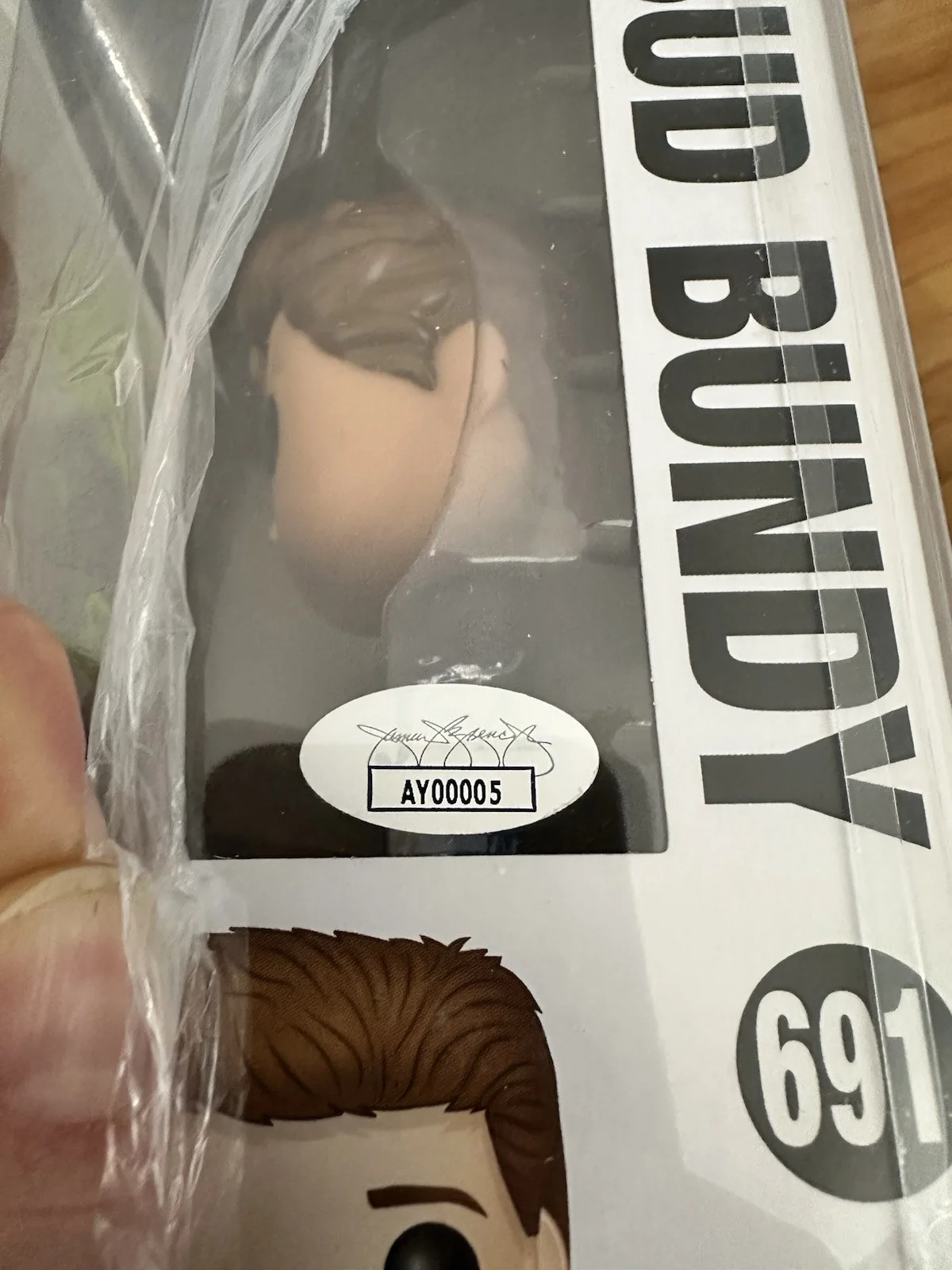 DAVID FAUSTINO — DAVID FAUSTINO “BUD” Signed FUNKO MARRIED WITH CHILDREN AUTOGRAPH JSA read, image 4