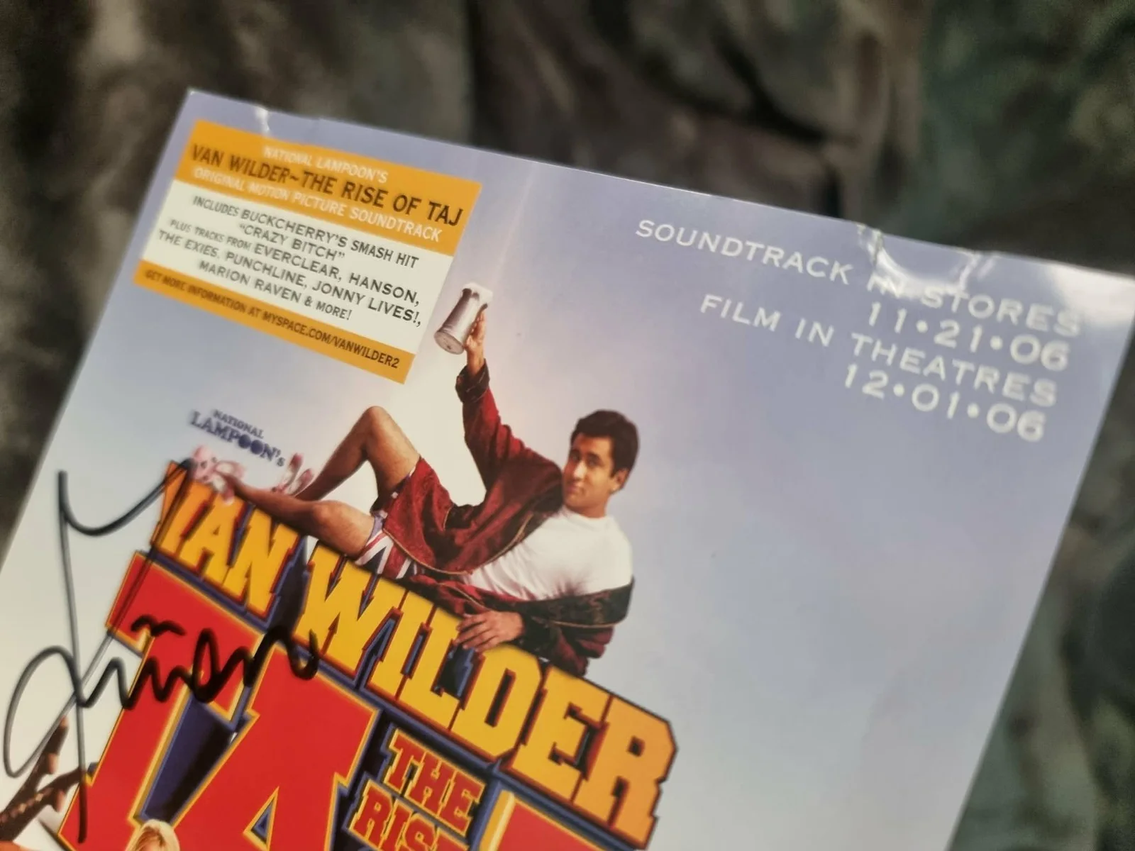 *SIGNED* 'Van Wilder: Rise of Taj' - Marion Raven [OST PROMO CD] (2006), изображение 4