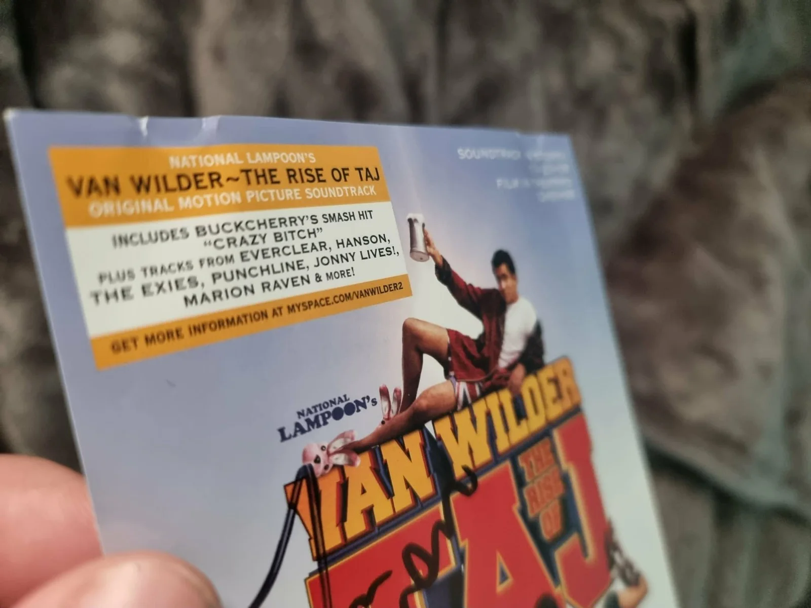 *SIGNED* 'Van Wilder: Rise of Taj' - Marion Raven [OST PROMO CD] (2006), изображение 5